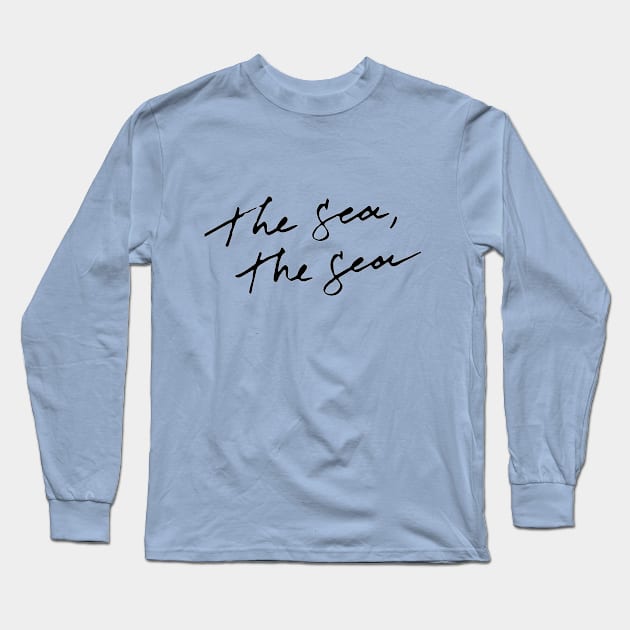 The Sea Long Sleeve T-Shirt by xenapulliam